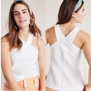 Anthropologie cross tank top